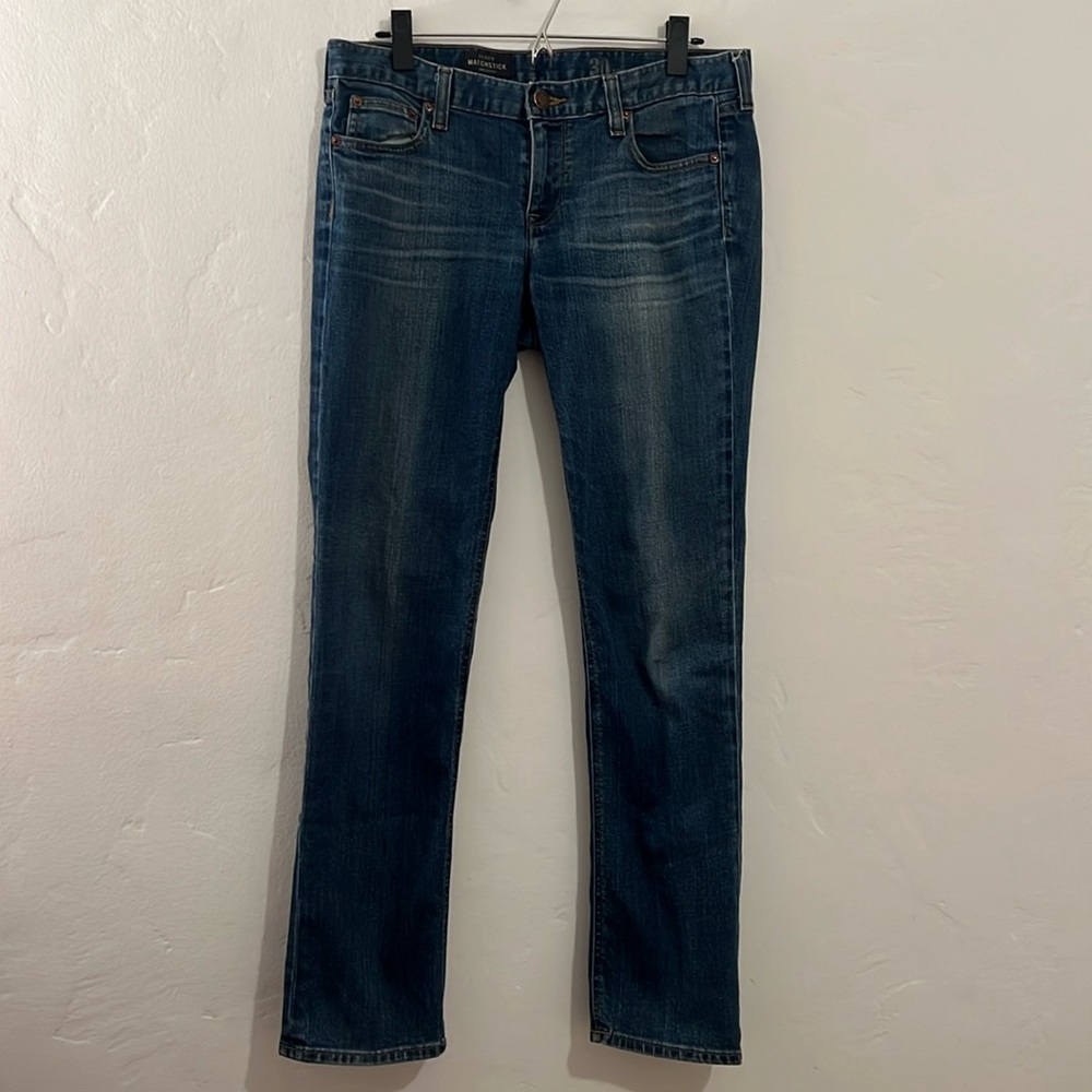 J Crew matchstick jeans